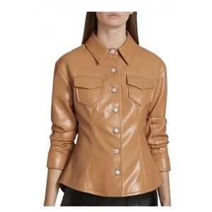 Cinq a Sept Faux Leather Jacket